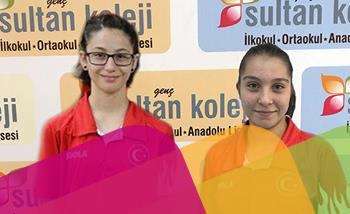 İspanyada Düzenlenecek Olan Euro Cup 2019 Masa Tenisi Müsabakalarında Ülkemizi Temsil Edecek Öğrencilerimiz Özge Yılmaz ve Kadriye Nur Sarı'ya Başarılar Dileriz.